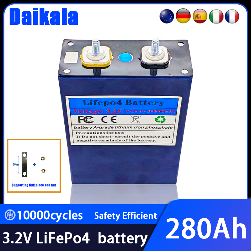 Renewable Energy Source - YENİ 3.2V 280Ah LiFePO4 Pil Güneş