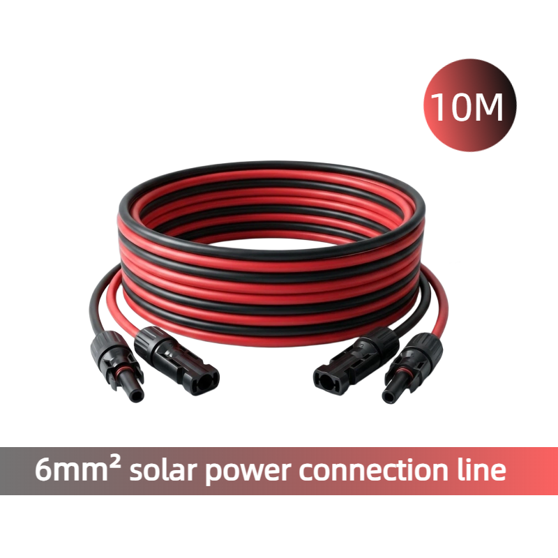 Solar Panel Monocrystalline - 5M 10M 6MM2 Güneş Kablosu 10AWG