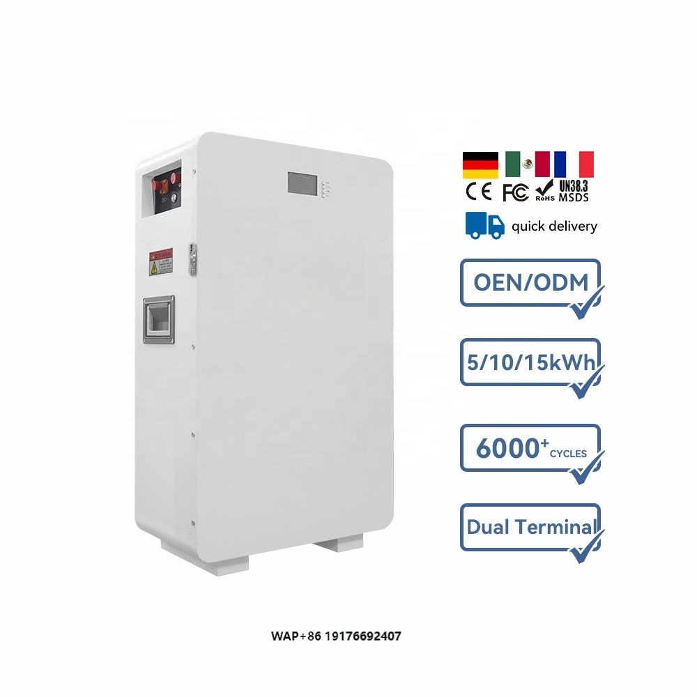 Lithium Battery 100Ah - Özelleştirilmiş 100Ah 200Ah 10KW 15KW Ev