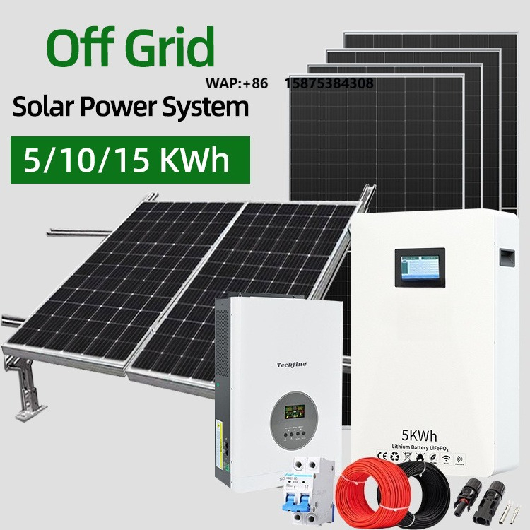 Solar Panel Monocrystalline - Fabrika Fiyatı 3kW Ev Tipi Şebeke