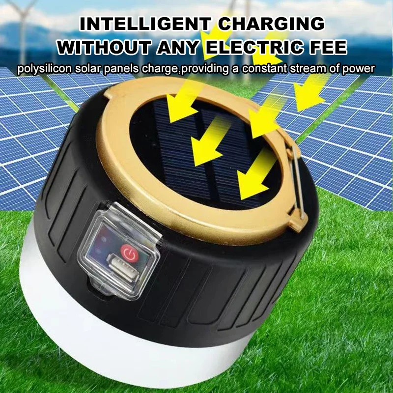 Güneş LED Kamp Işık Su Geçirme - Renewable Energy Source incelemesi ve fiyatı