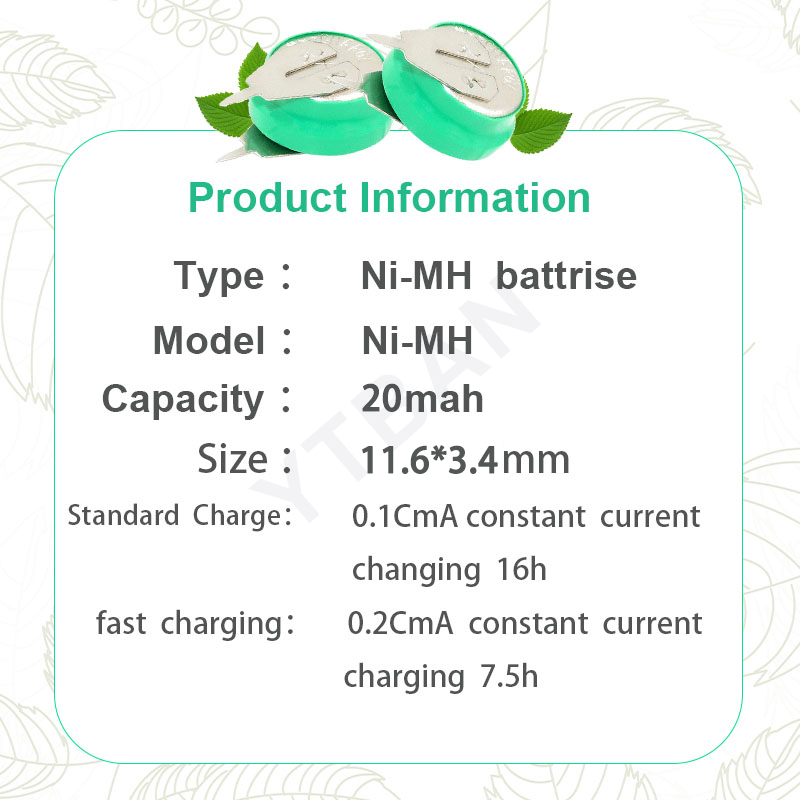 2-50 adet 1.2V 20mAh Ni-MH şar - Renewable Energy Source incelemesi ve fiyatı