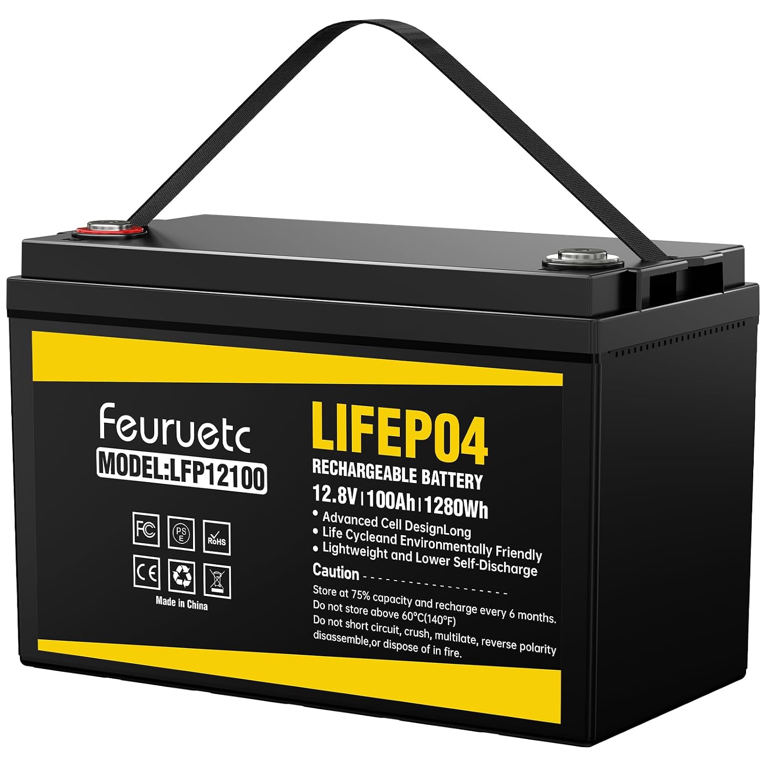 12V 100Ah LiFePO4 Güneş Enerji - Lithium Battery 100Ah incelemesi ve fiyatı